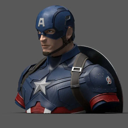 AVENGERS ENDGAME CAPT AMERICA BUST BANK