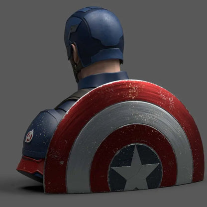 AVENGERS ENDGAME CAPT AMERICA BUST BANK