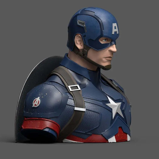 AVENGERS ENDGAME CAPT AMERICA BUST BANK