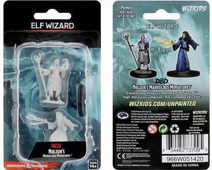 D&D NOLZUR'S MARVELOUS MINIATURES - ELF MALE WIZARD 2