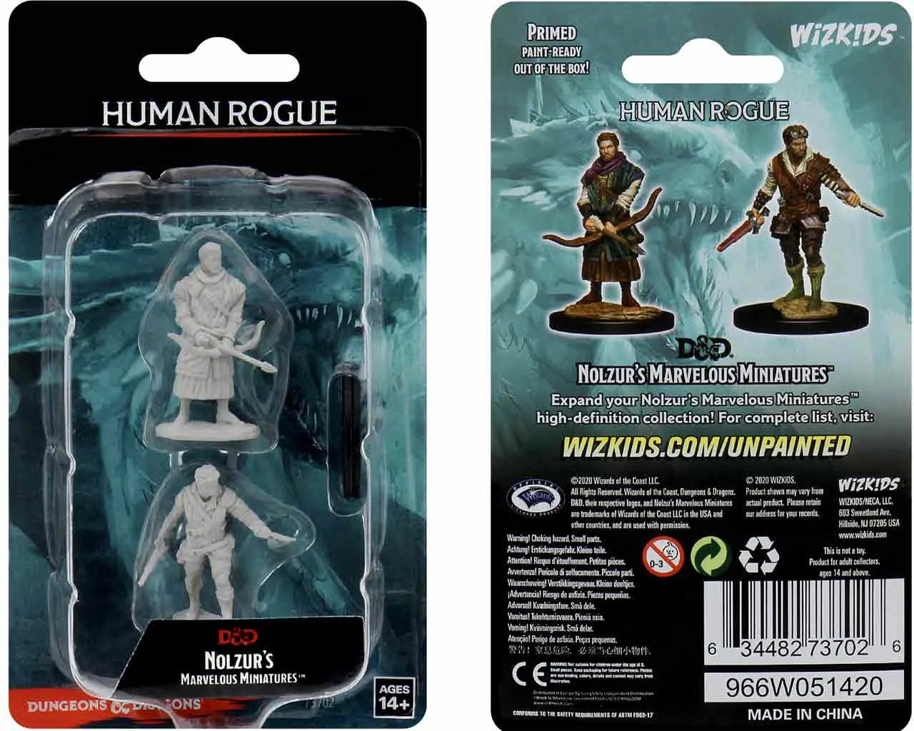 D&D NOLZUR MUM HUMAN MALE ROGUE