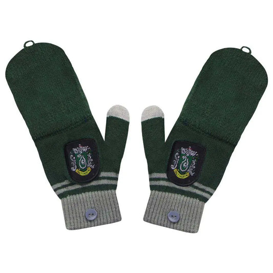 HP SLYTHERIN FINGERLESS GLOVES/MITTEN