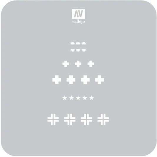STENCIL STAFV001 WWII GERMAN TANK MARKS