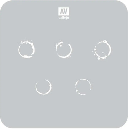 STENCIL STAFV002 DRUM OIL MARKINGS
