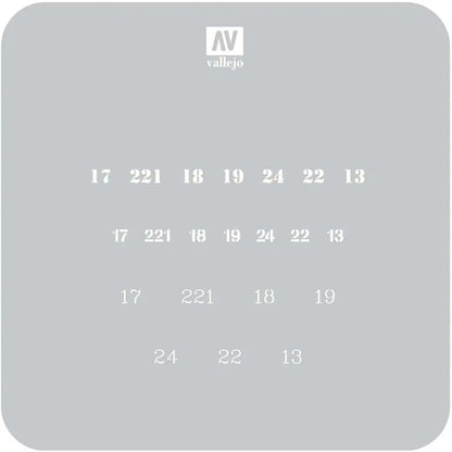 STENCIL STAFV003 SOVIET NUMBERS WWII