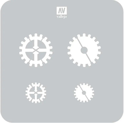 STENCIL STSF001 GEAR MARKINGS 125