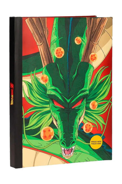 DRAGON BALL Z SHENRON NOTEBOOK W/LIGHT