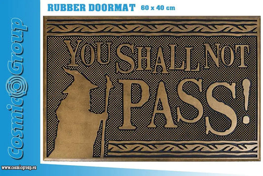 THE LORD OF THE RINGS RUBBER DOORMAT