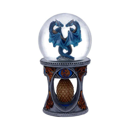 ANNE STOKE DRAGON HEART SNOW GLOBE