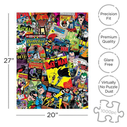 DC BATMAN COLLAGE 1000 PCS PUZZLE
