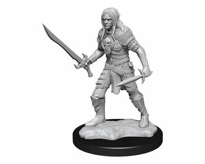 PATHFINDER DEEP CUT UNPAINTED MINIATURES - ELF MALE FIGHTER 3