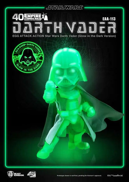 SW EGG AA DARTH VADER GLOW I/T DARK VER