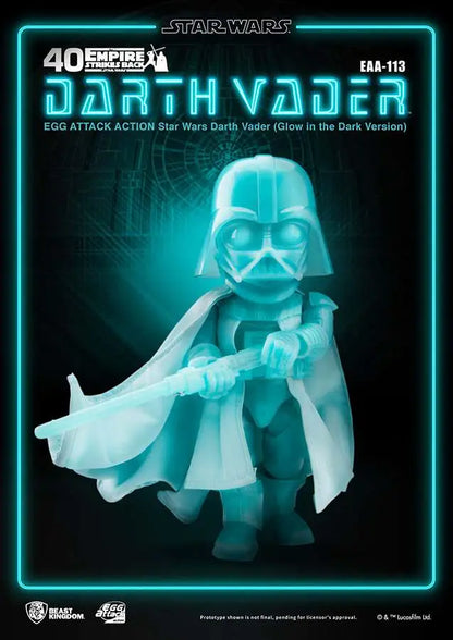 SW EGG AA DARTH VADER GLOW I/T DARK VER
