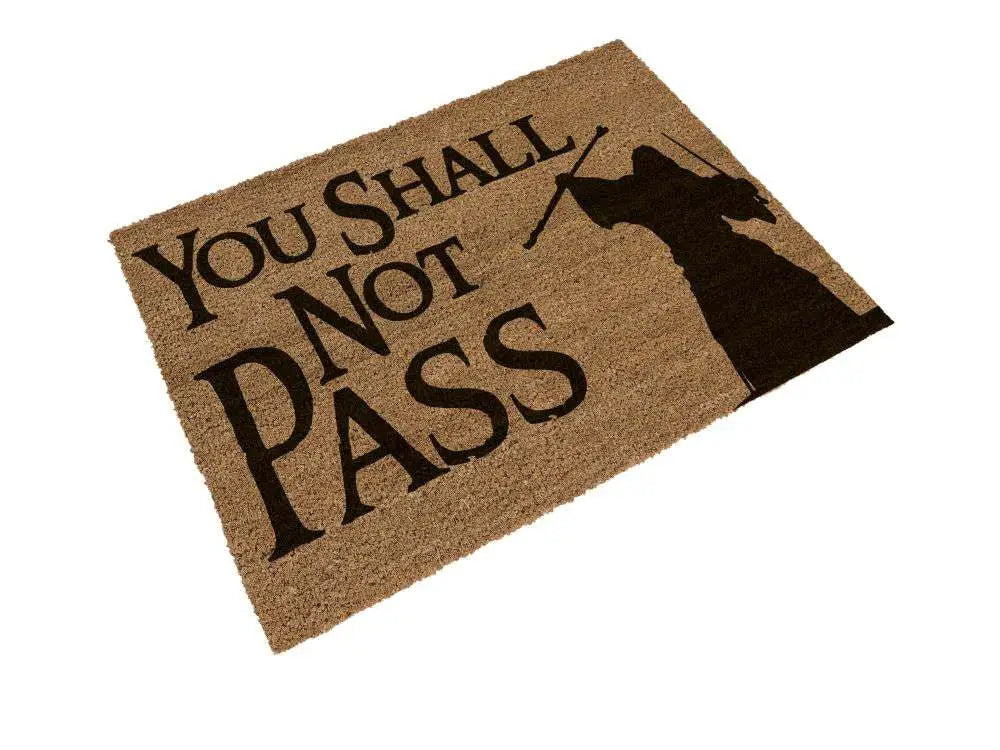 LOTR YOU SHALL NOT PASS DOORMAT