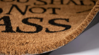 LOTR YOU SHALL NOT PASS DOORMAT