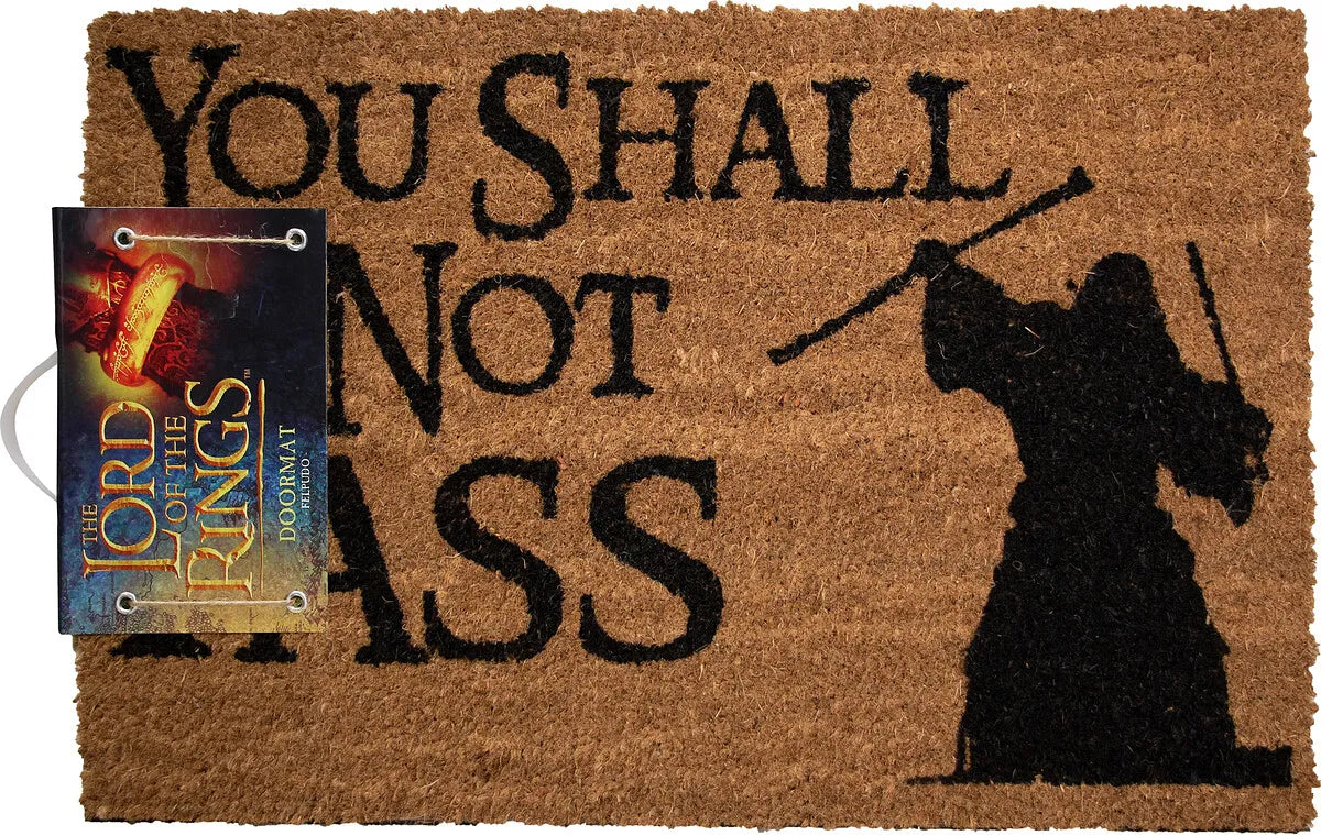 LOTR YOU SHALL NOT PASS DOORMAT