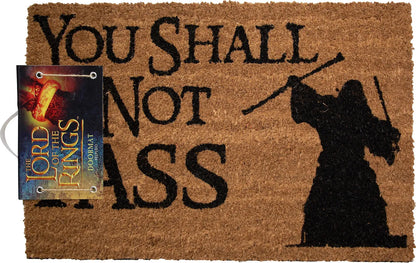 LOTR YOU SHALL NOT PASS DOORMAT