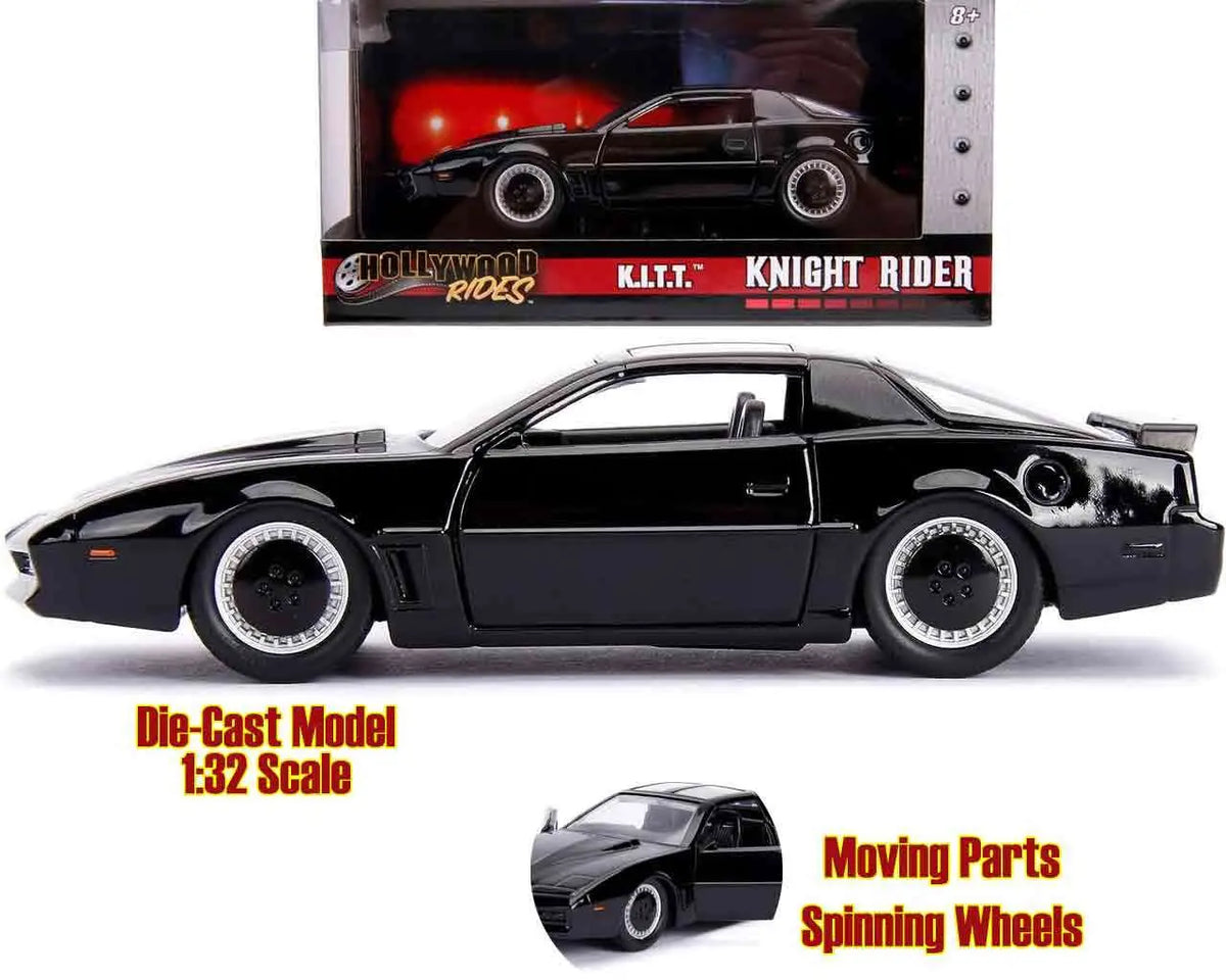 KNIGHT RIDER KITT 1982 PONTIAC FIREBIRD TRANS AM 1/32 DIE-CAST MODEL