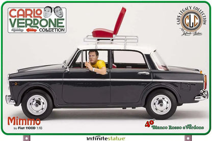 MIMMO SU FIAT 1100 1/18 RESIN CAR