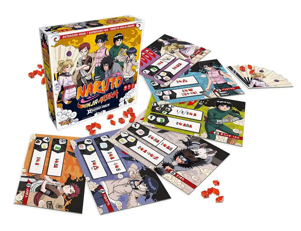 NARUTO NINJA ARENA GAME-GENIN EXPANSION