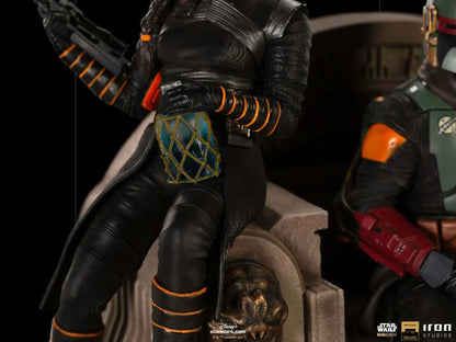 MANDALORIAN BOBAFETT AND FENNEC DLX 1/10