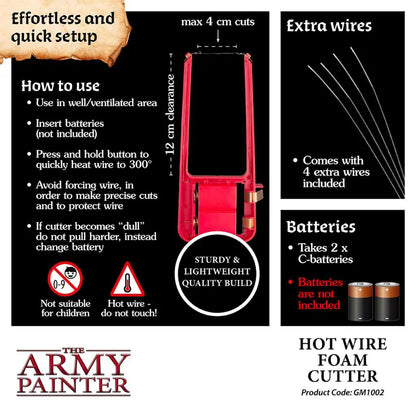 GAMEMASTER- HOT WIRE FOAM CUTTER