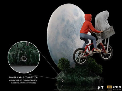 E.T. AND ELLIOT 1/10 ART DELUXE STATUE