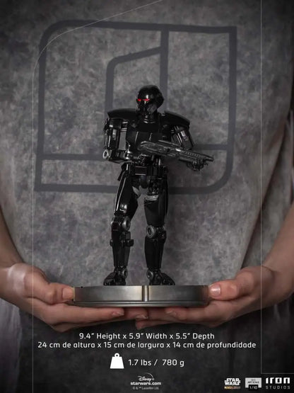 MANDALORIAN DARK TROOPER 1/10 STATUE