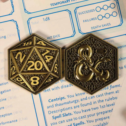 DUNGEONS & DRAGONS LIMITED EDITION COIN