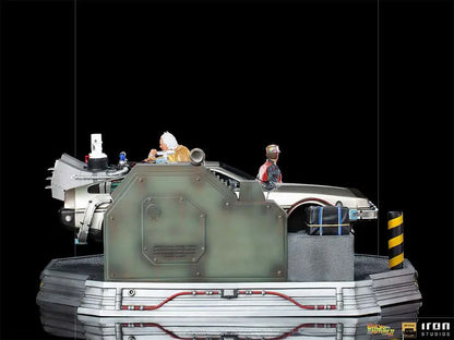 BTTF 2 DELOREAN FULL DLX SET 1/10 ART ST
