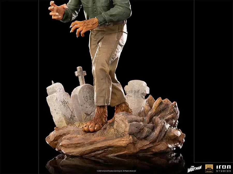 UNIVERSAL MONSTERS WOLF MAN DLX 1/10 ST