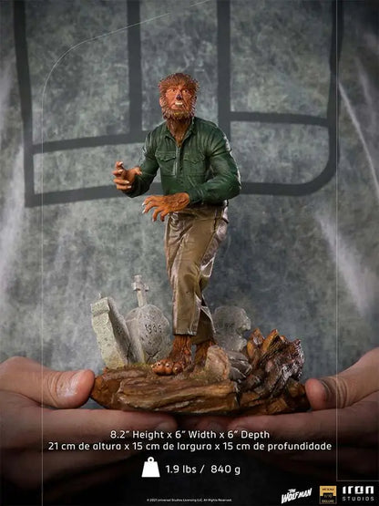UNIVERSAL MONSTERS WOLF MAN DLX 1/10 ST