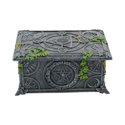 WICCAN PENTAGRAM TAROT BOX