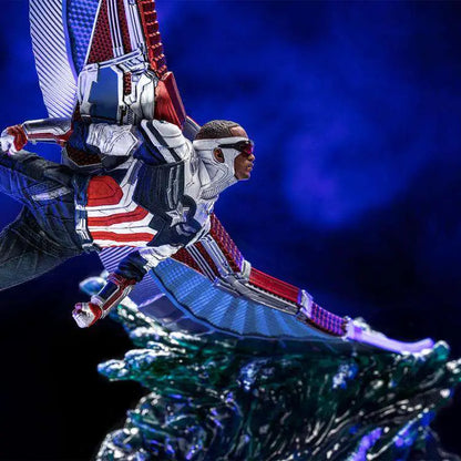 CAP.AMERICA SAM WILSON DLX 1/10 STATUE