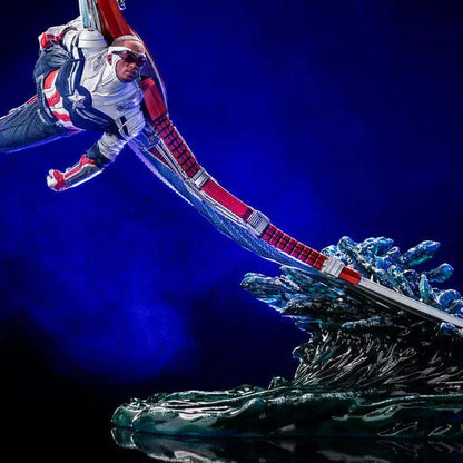 CAP.AMERICA SAM WILSON DLX 1/10 STATUE