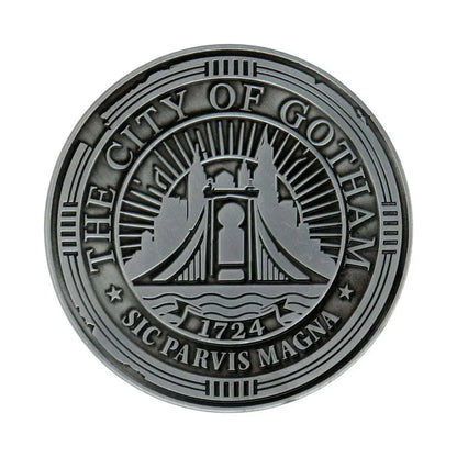 THE BATMAN GOTHAM METAL MEDALLION LTD ED