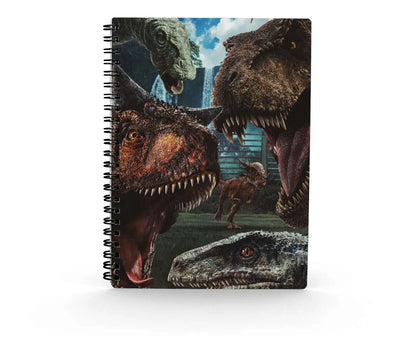 JURASSIC WORLD SELFIE 3D EFFECT NOTEBOOK
