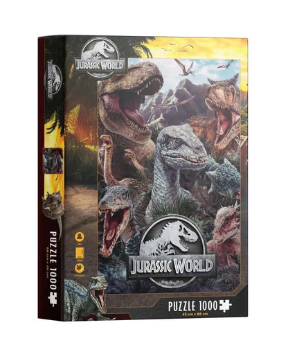 JURASSIC WORLD POSTER COMPO VARIOUS PUZZ