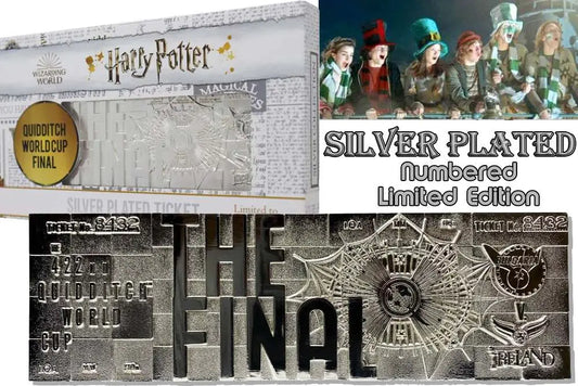 HP QUIDDITCH WORLD CUP TICKET SILVER PL.