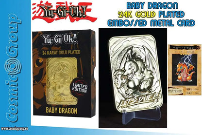 YU-GI-OH!LTD ED 24K GOLD-BABY DRAGON