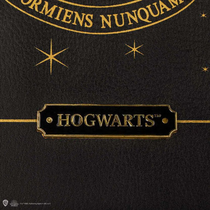 HP HOGWARTS BLACK PU LEATHER HANDBAG
