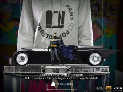 BATMAN TAS BATMAN + BATMOBILE 1/10STATUE