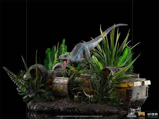 JURASSIC WORLD FK  BLUE 1/10 DELUXE STAT