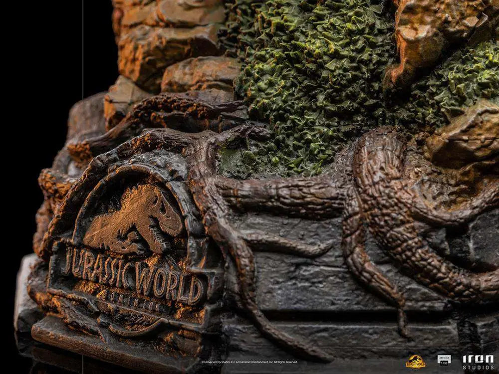 JW DILOPHOSAURUS 1/10 STATUE