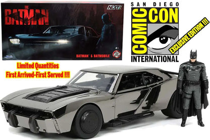BATMAN 2022 BATMOBILE & BATMAN 1/24 DIE-CAST MODEL SAN DIEGO COMICON VARIANT LIMITED EDITIOM