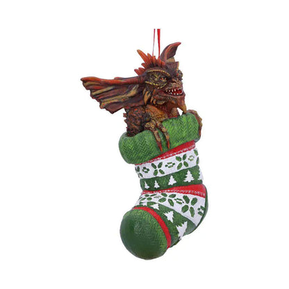 GREMLINS MOHAWK IN STOCKING ORNAMENT