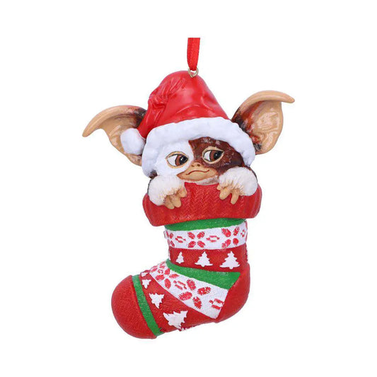 GREMLINS GIZMO IN STOCKING ORNAMENT