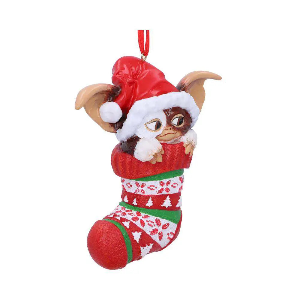 GREMLINS GIZMO IN STOCKING ORNAMENT