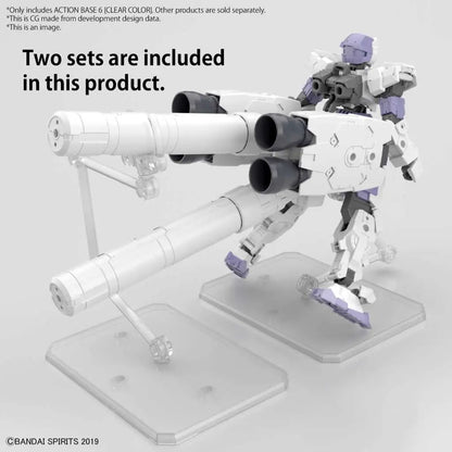 ACTION BASE 6 CLEAR COLOR