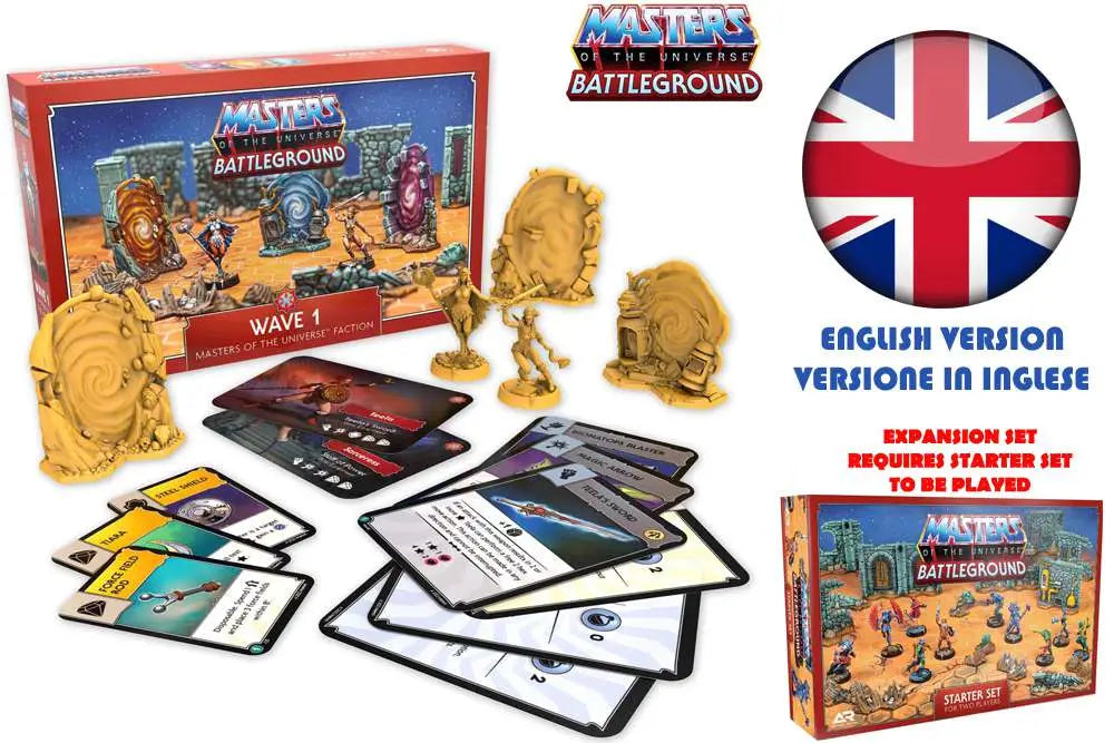 Motu:Battleground - Wave 1 - Masters Of The Universe Faction ENG